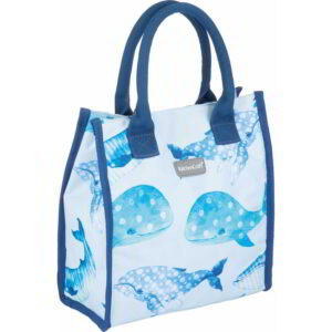 KitchenCraft 4 Litres Tote Cool Bag Whale 24x10x25cm