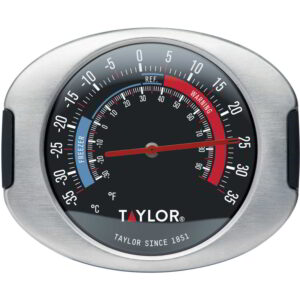 Taylor Pro Stainless Steel Fridge Thermometer