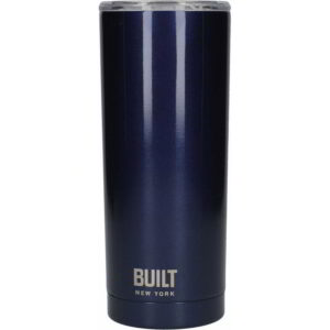 Built Perfect Seal 590ml Midnight Blue Double Walled Stainless Steel Hydration Travel Mug