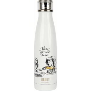 Built V&A 500ml Double Walled Stainless Steel Hydration Bottle Alice in Wonderland