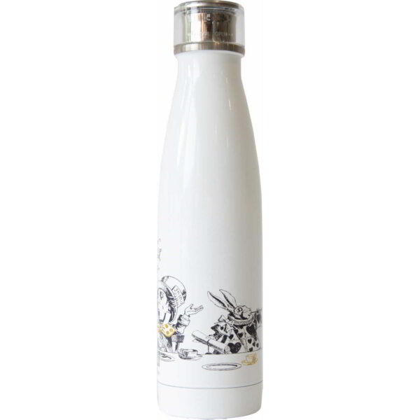 Built V&A 500ml Double Walled Stainless Steel Hydration Bottle Alice in Wonderland