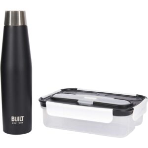 BUILT Perfect Seal Apex Bottle and Bento Box Duo Set