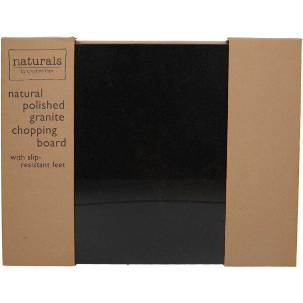 Naturals Black Granite Work Surface Protector 40x30cm