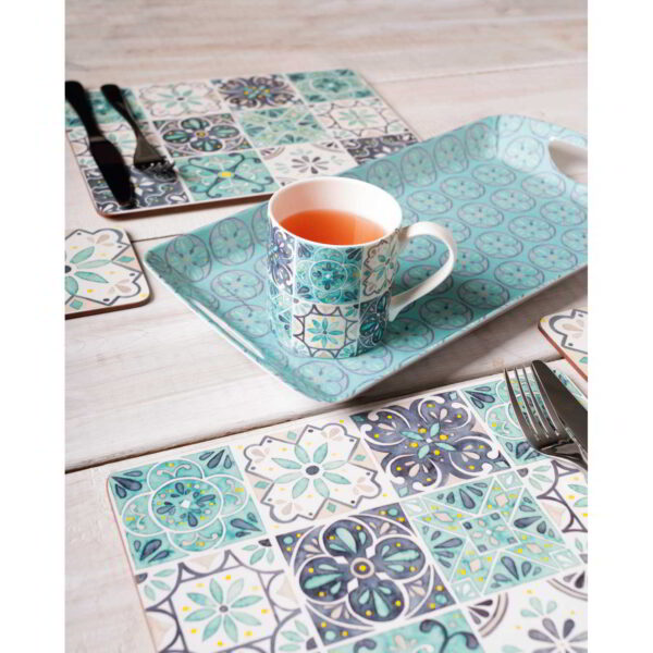 Creative Tops Green Tile Work Surface Protector 40x30cm