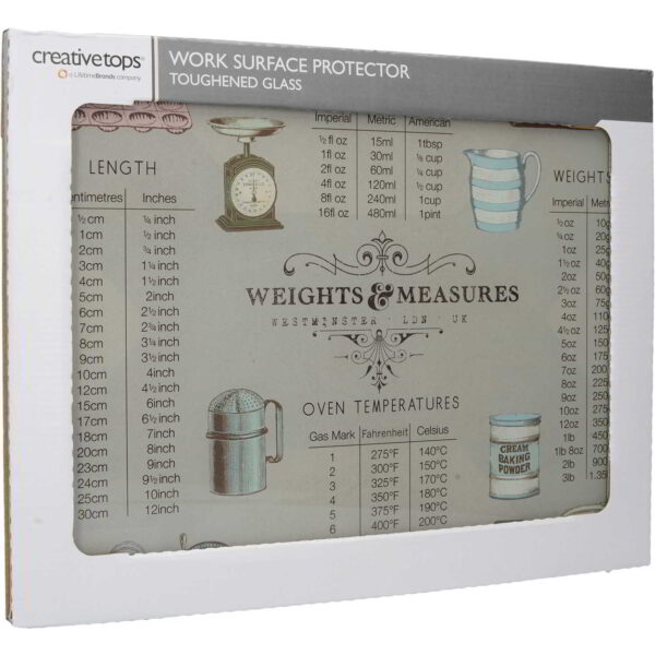 Creative Tops Weight and Measurement Work Surface Protector W/ Window