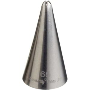 Sweetly Does It Stainless Steel Small Icing Nozzle Leaf 18mm/5mm
