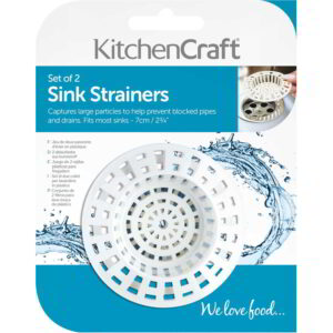 KitchenCraft Plastic Sink Strainers