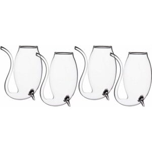 BarCraft Glass Port Sippers
