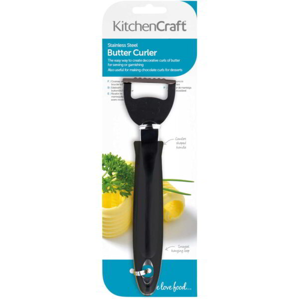 KitchenCraft Stainless Steel Butter Curler