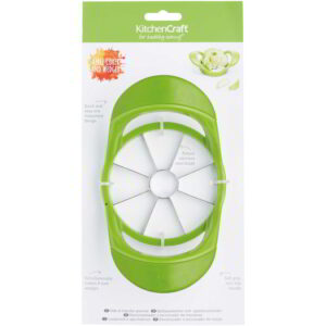 KitchenCraft Healthy Eating Soft Grip Apple Corer and Wedger